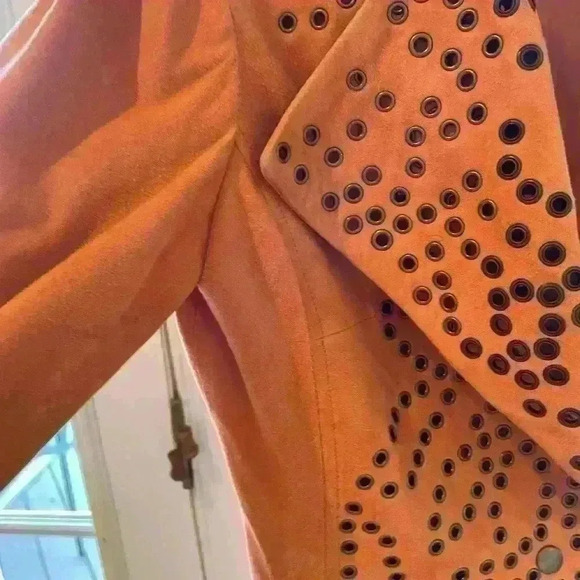 Etcetera Suede Jacket Great Used Condition Womens 6 - Picture 6 of 13